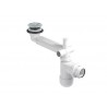Siphon sdb clic-clac + adaptateur 40-32mm