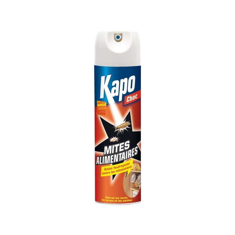 Anti mite alimentaire foudroyant aerosol 250Ml Kapo Choc