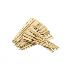 Lot de 110 Piques à Brochette 15Cm En Bambou Naterial Pour Barbecue