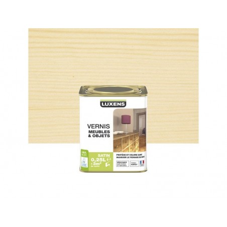 Vernis meuble et objets  Incolore Satiné