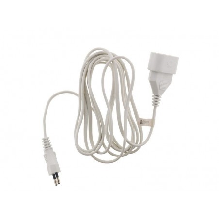 Rallonge électrique ménager L. 2 M Ho3Vvf 2X0.75cm