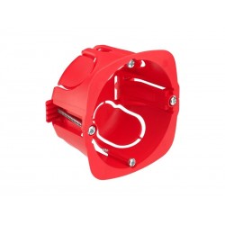 Boîte dencastrement cloison creuse 1 poste(s) profondeur 40mm