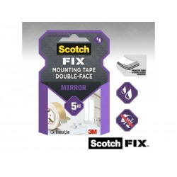 Ruban adhésif double face miroir 3m L. 1.5 m x l. 19 mm -  - meilleure qualité