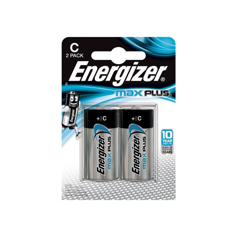 Lot de 2 Piles Alcaline Lr14 C 1.5 V Energizer
