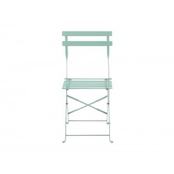 Chaise de jardin NATERIAL Flora en acier vert