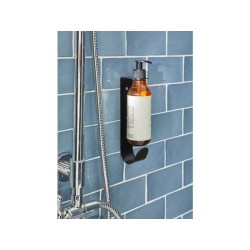 Porte distributeur de savon noir Basic à  fixer -  - meilleure qualité