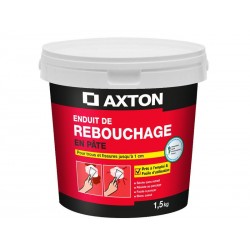 Enduit de rebouchage en pâte AXTON 1.5 kg