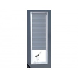 Store eouleur jour et nuit Gris Quebec Granit L.80 X H.250 Cm