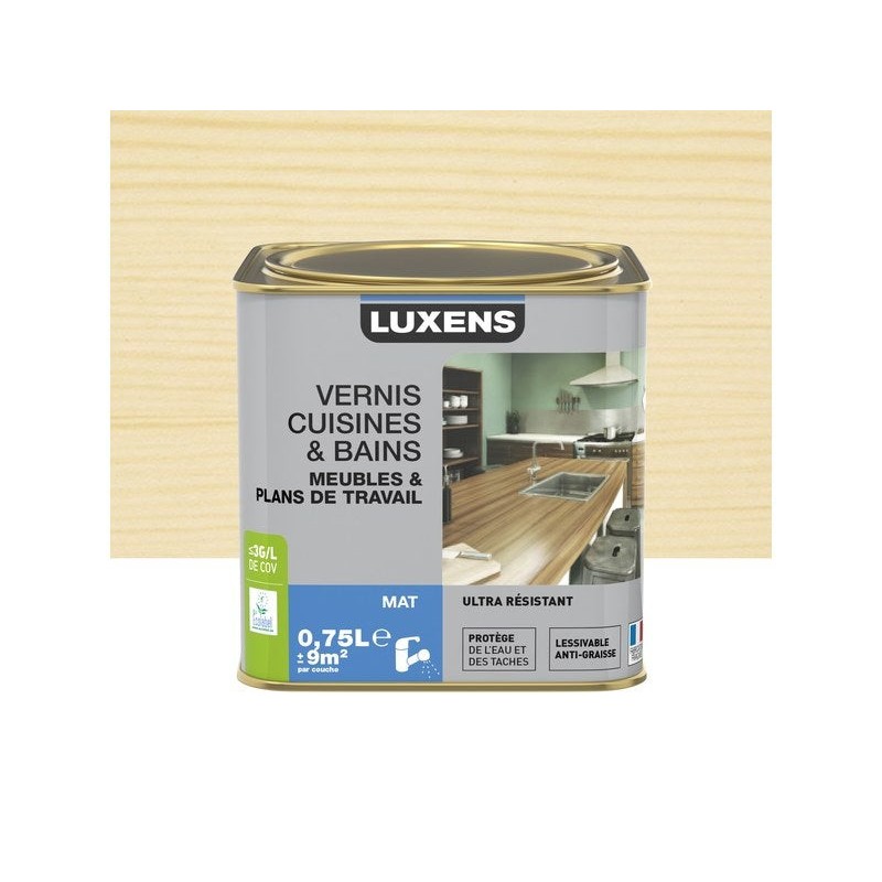 Vernis Cuisine Et Bain  Luxens