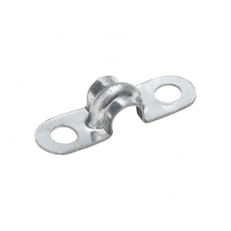 Lot de 10 Pattes De Fixation Acier ZinguÃ© Standers Diam.6 X L.32 X L.10 Mm