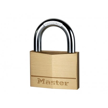 Master Lock 160Eurd Cadenas à Clé En Laiton Doré 82 X 6 X 14 Cm