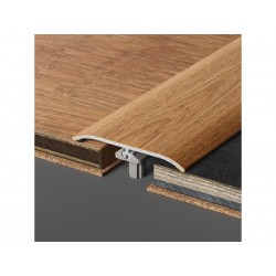 Barre De Seuil à Fixer Avec Cheville Invisible à Coller Effet Bois, L.37 Mm X L | Sanifer