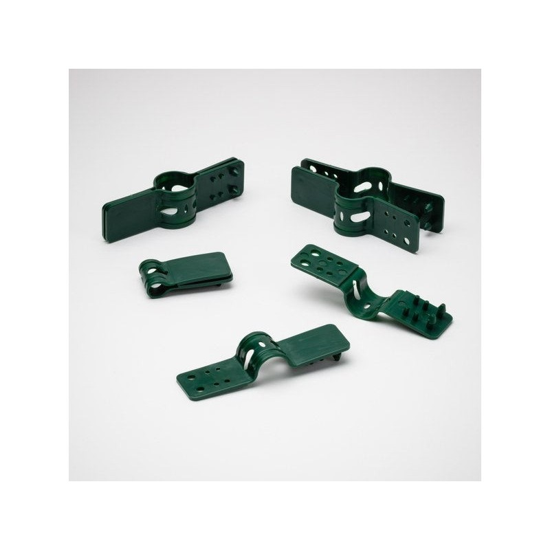 Lot de 20 Clips Universel Pour Brise-Vue Naterial Vert
