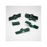 Lot de 20 Clips Universel Pour Brise-Vue Naterial Vert
