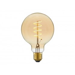 Ampoule décorative led à filament ambré globe 95 mm E27 35 W LEXMAN