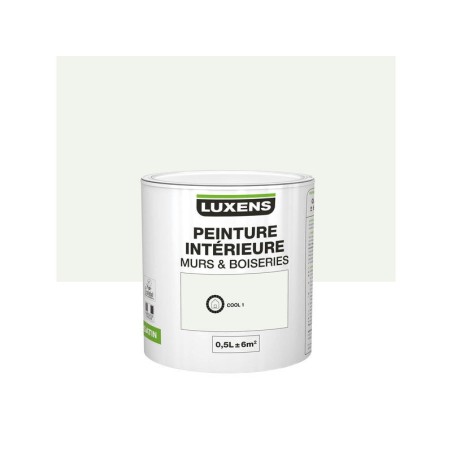 Peinture Mur Et Boiserie Luxens Cool 1 SatinÃ© 0.5 L