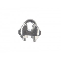 Lot de 2 Serre-Câbles Inox Standers Diam.3 X L.9.7 Mm