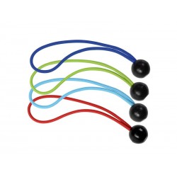 Lot de 4 Sandows A Boule Masterlock L.0.2 M X L.40 Mm