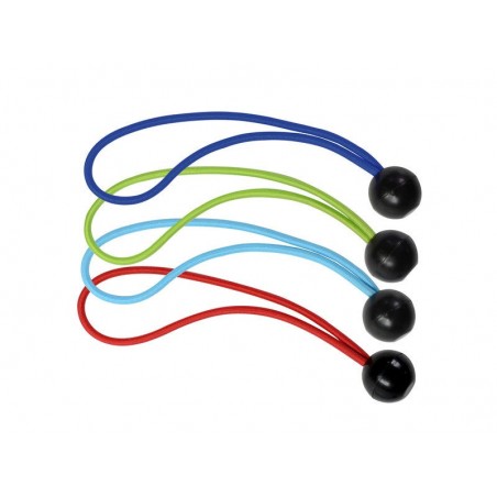 Lot de 4 Sandows A Boule Masterlock L.0.2 M X L.40 Mm