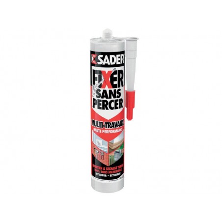 Colle mastic fixer sans percer multitravaux sader