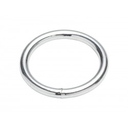 Lot de 4 Anneaux Acier ZinguÃ© Standers L.38 X L.38 X Ep.4 Mm