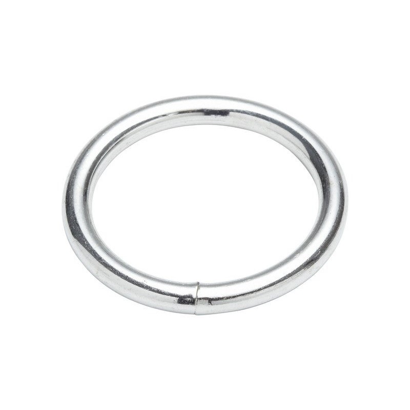 Lot de 4 Anneaux Acier ZinguÃ© Standers L.38 X L.38 X Ep.4 Mm