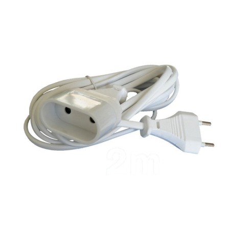 Rallonge électrique ménager L. 3 M Ho3Vvf 2X0.75