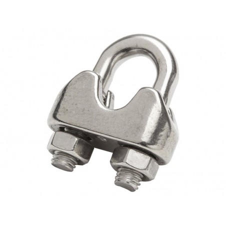 Lot de 2 Serre-Câbles Inox Standers Diam.6 X L.11.4 Mm