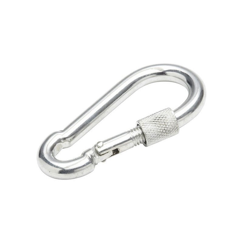 Mousqueton Acier Zingué Standers L.80 X L.35 X Ep.8 Mm