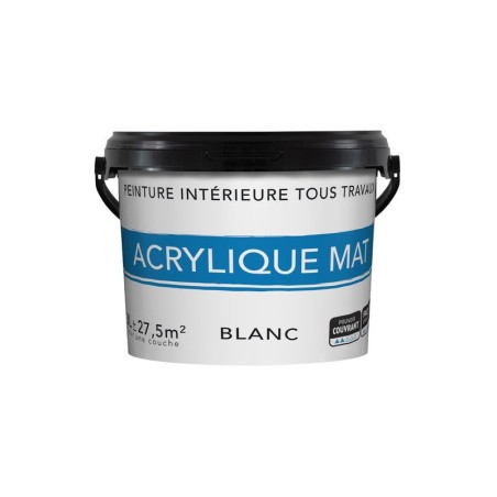 Peinture Mur Et Plafond Blanc Mat