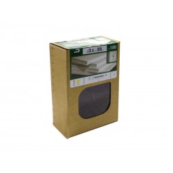 Lot de 100 vis acier trompette PhillipsX L.55 Mm