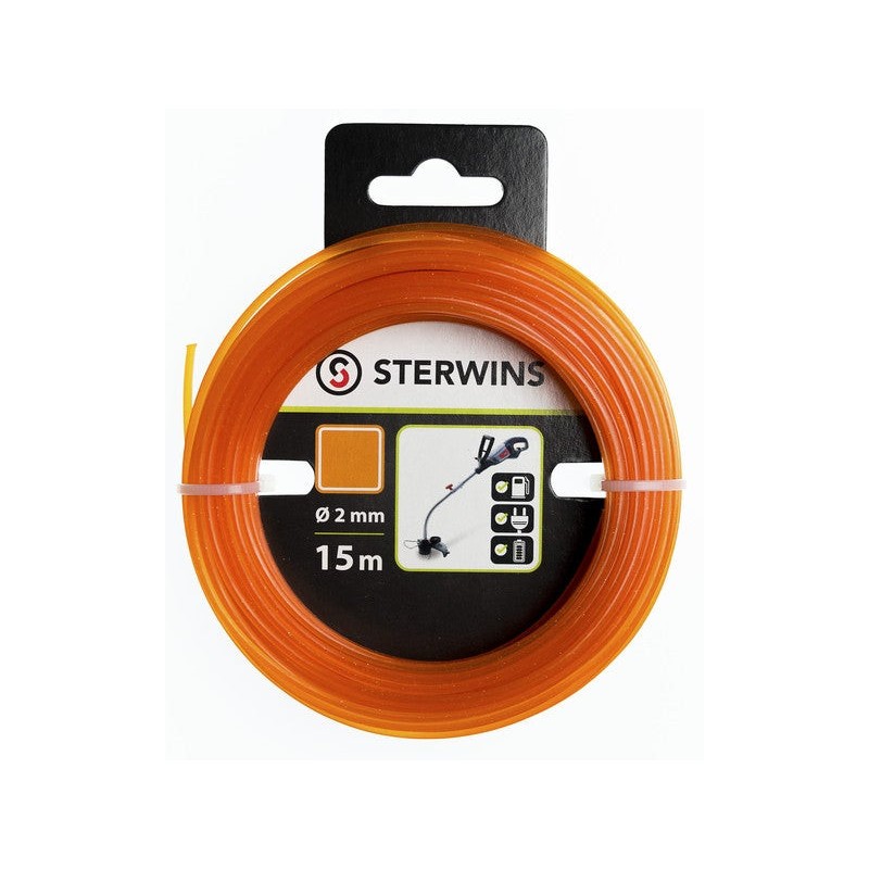 Fil Nylon Sterwins CarrÃ© Diam. 2 Mm L.15 M