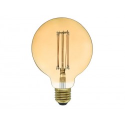 Ampoule décorative led àfilament ambre E27 5.8 W LEXMaN