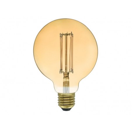 Ampoule décorative led àfilament ambre E27 5.8 W LEXMaN