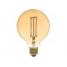 Ampoule décorative led àfilament ambre E27 5.8 W LEXMaN