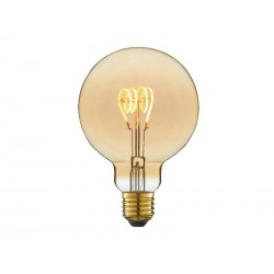 Ampoule décorative led à filament ambréglobe 95 mm E27 35 W