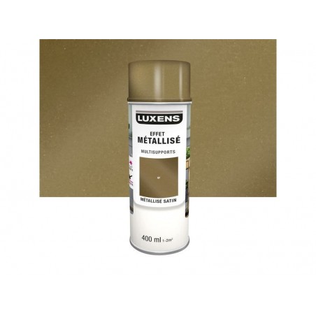 Peinture aérosol Multisupports LUXENS or métallisé 400 ml -  - meilleure qualité