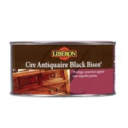 Cire en péte pour meuble et objets antiquaire Black Bisonà  Liberon
