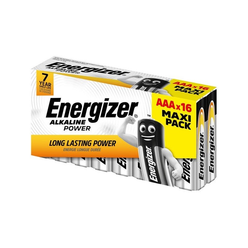 Lot de 16 piles ENERGIZER