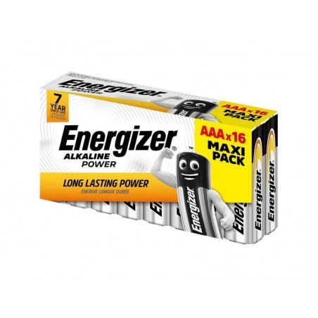 Lot de 16 piles ENERGIZER