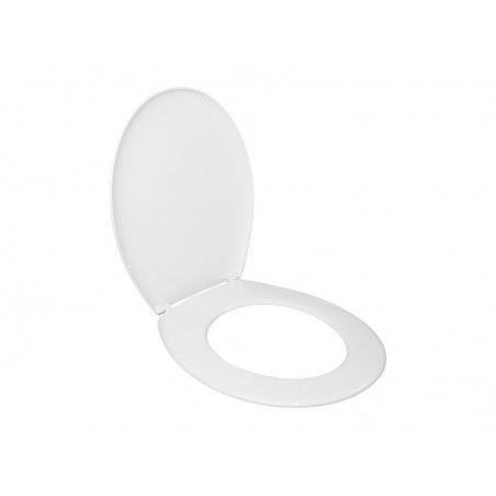 Abattant plastique thermosouple Essential blanc n°0