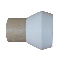 Embout Bimat Inspire Blanc Satiné Diam.28 Mm