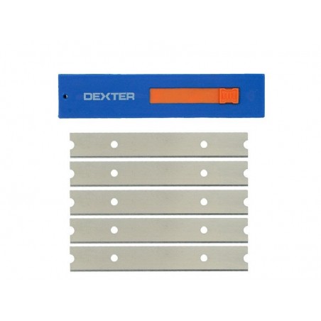 5 lames DEXTER pour grattoir 100mm -  - meilleure qualité