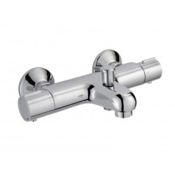 Mitigeur thermostatique de baignoire chromé