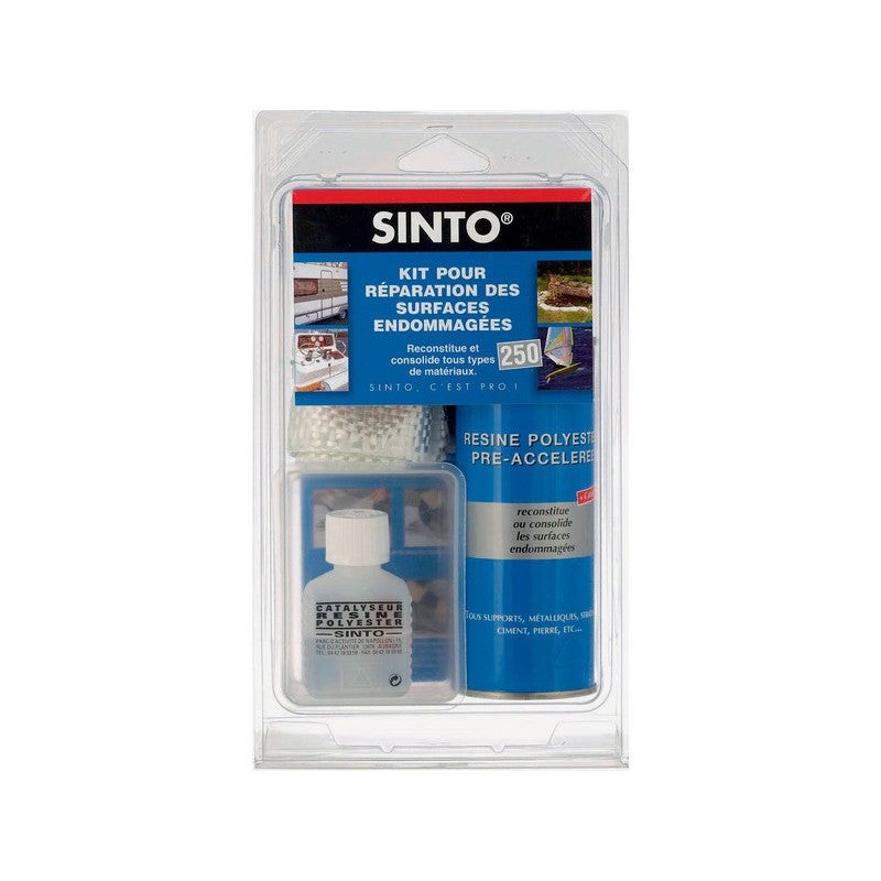 Résine Sinto Materiaux Kit Reparation Sinto 250 Ml