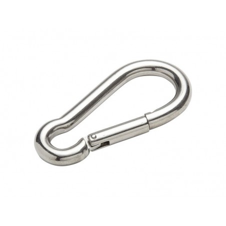 Mousqueton Inox Standers L.100 X L.10 Mm