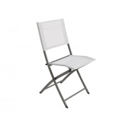 Chaise de jardin NATERIAL Emys en acier gris -  - meilleure qualité