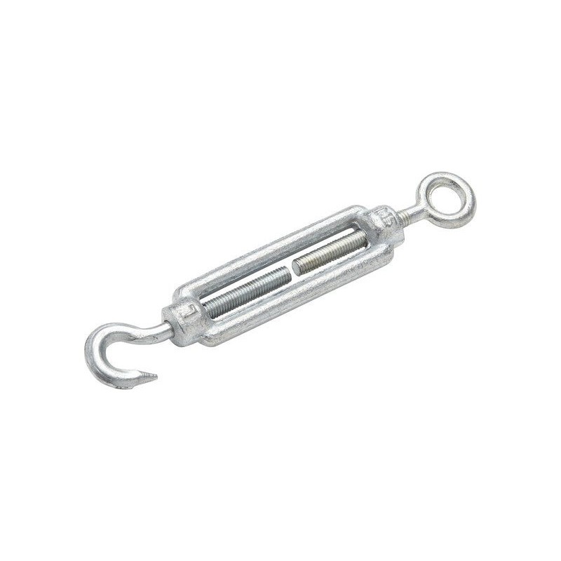 Tendeur crochet - oeil acier zinguéStanders Diam.5 X L.18 X L.10 Mm