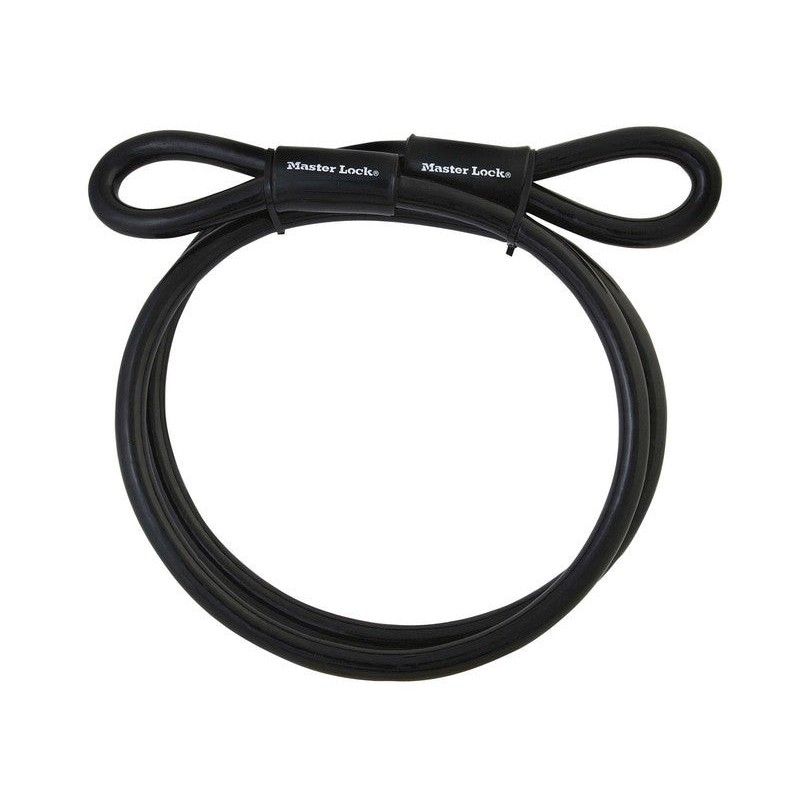 Master Lock 72Eurd Câble Antivol Avec Deux Boucles 45 M