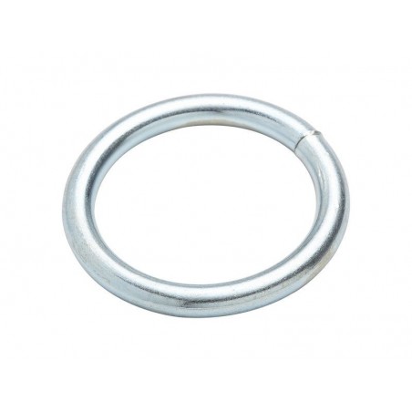 Lot de 2 Anneaux Acier Zingué Standers L.55 X L.55 X Ep.6 Mm